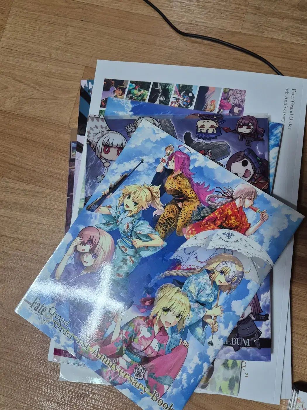 フェイトグランドオーダー アニバーサリーブック 記念 ブック