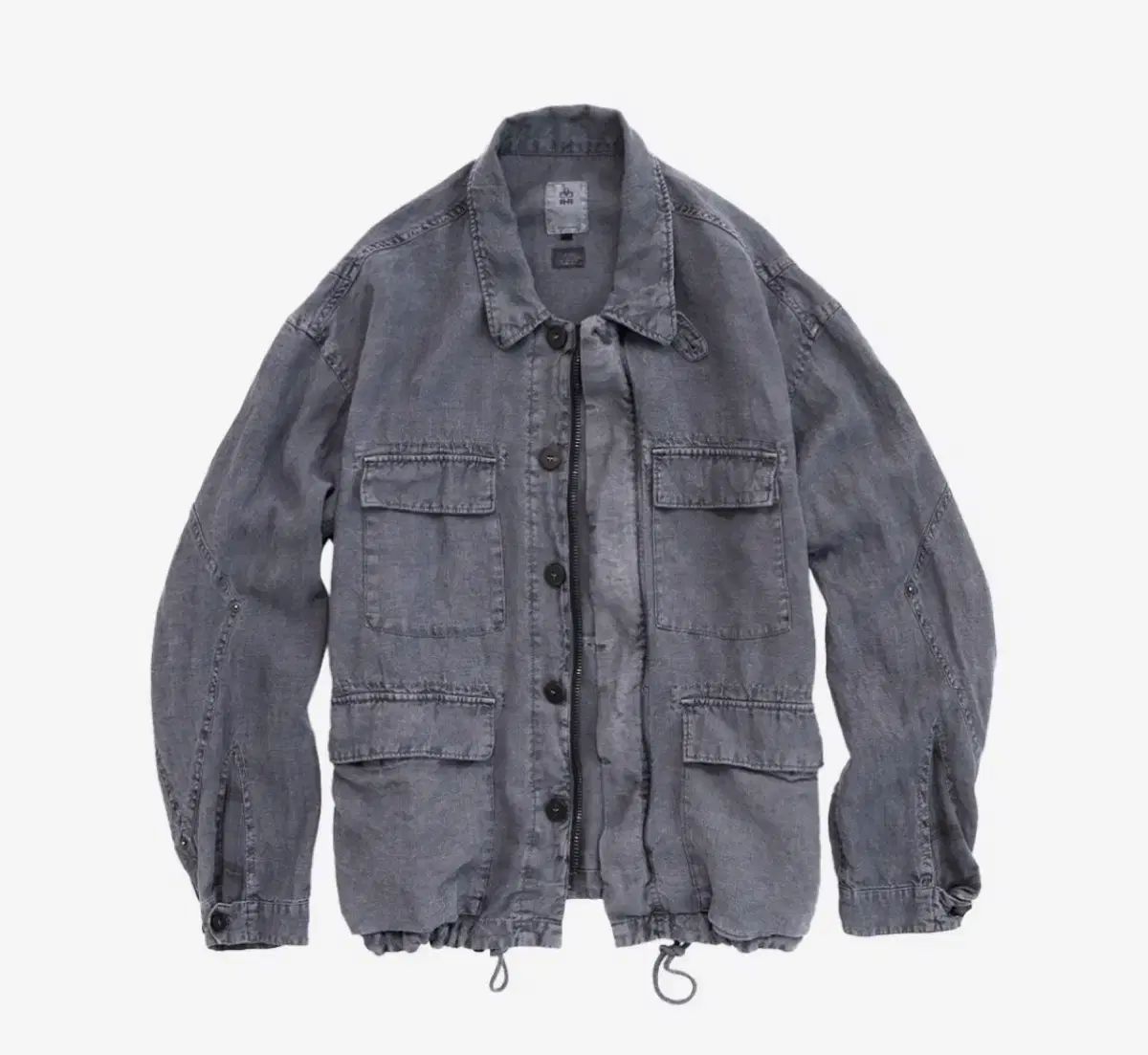 3 ポリテル リネンフィールドジャケット フェイディドブルー - 25FW