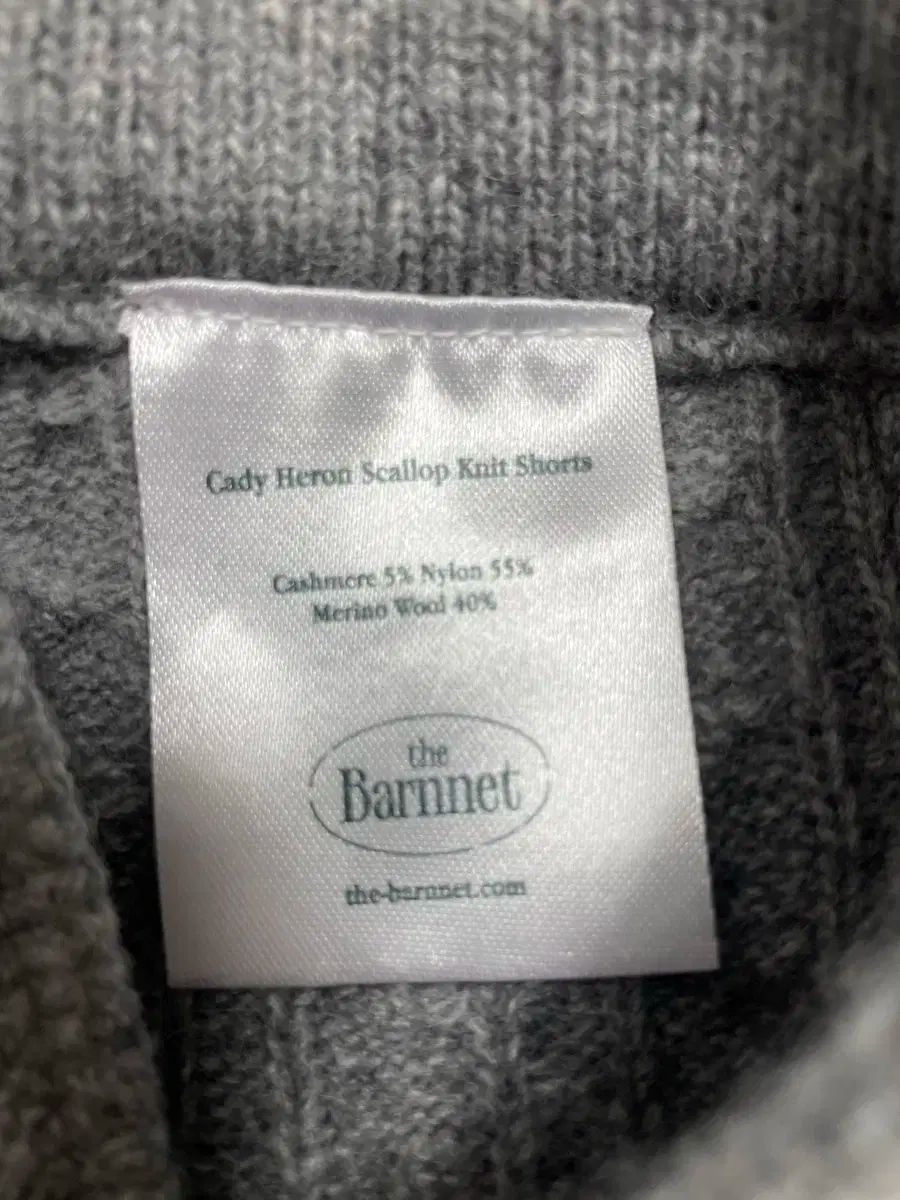  택ㅇ 新 the Barnnet ザ バーネット ニット ハーフパンツ カシミヤ メリノウール 長袖 ニット セーター