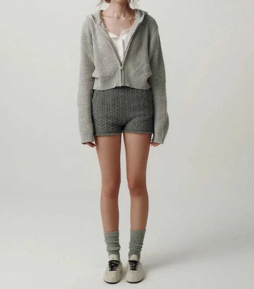 택ㅇ 新 the Barnnet ザ バーネット ニット ハーフパンツ カシミヤ メリノウール