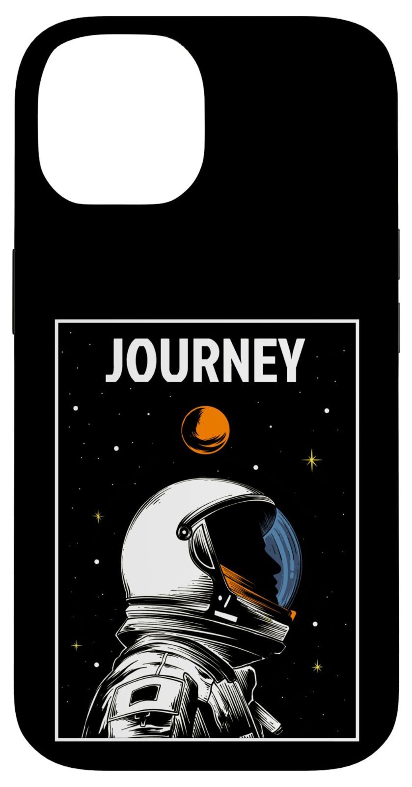 定番人気，人気セール 【特価セール】旅 宇宙飛行士 ヴィンテージ レトロ 星 宇宙 月 Journey Space Astronaut Vintage スマホケース iPhone 14 用 その他