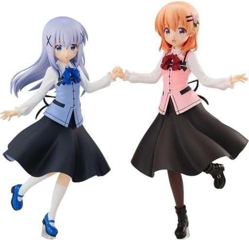 POP UP PARADE ココア＆チノ セット ご注文はうさぎですか BLOOM ABS＆PVC製塗装済み完成品