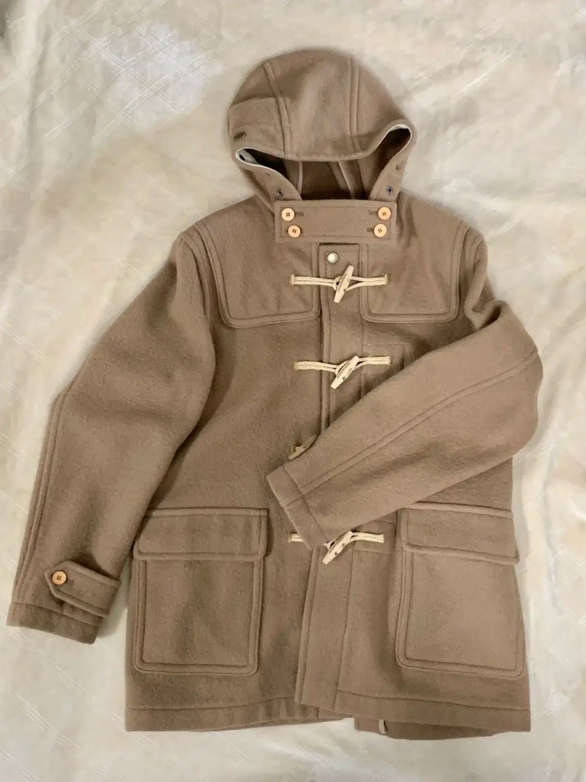 モンゴメリー ダッフルコート キャメル L