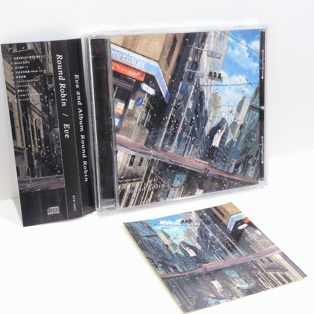 Round Robin Eve 2 nd 歌い手 同人 音楽 CD オリジナルステッカー 付属