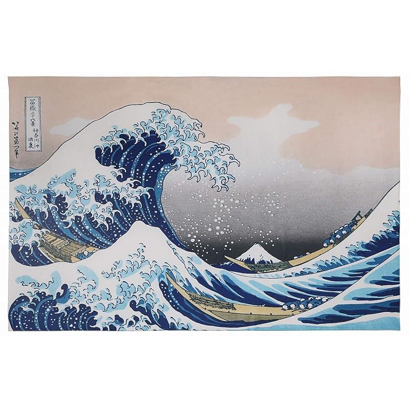 ND タペストリー 名画 富嶽 三十六景 和風 和モダン 和室 浮世絵 壁 インテリア 布 (デザイン１) 0