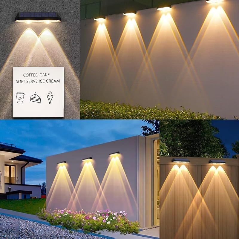 【新品未使用】玄関照明 LUNAXIA センサーライト 人感 屋外 ソーラー〔 ソーラーライト 明るい