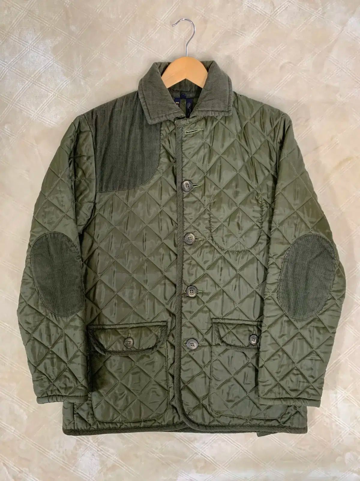 ラベンハム キルティング ジャケット オリーブ M