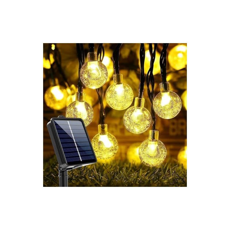 2025新モデル】 ソーラーライト LED ストリングライト