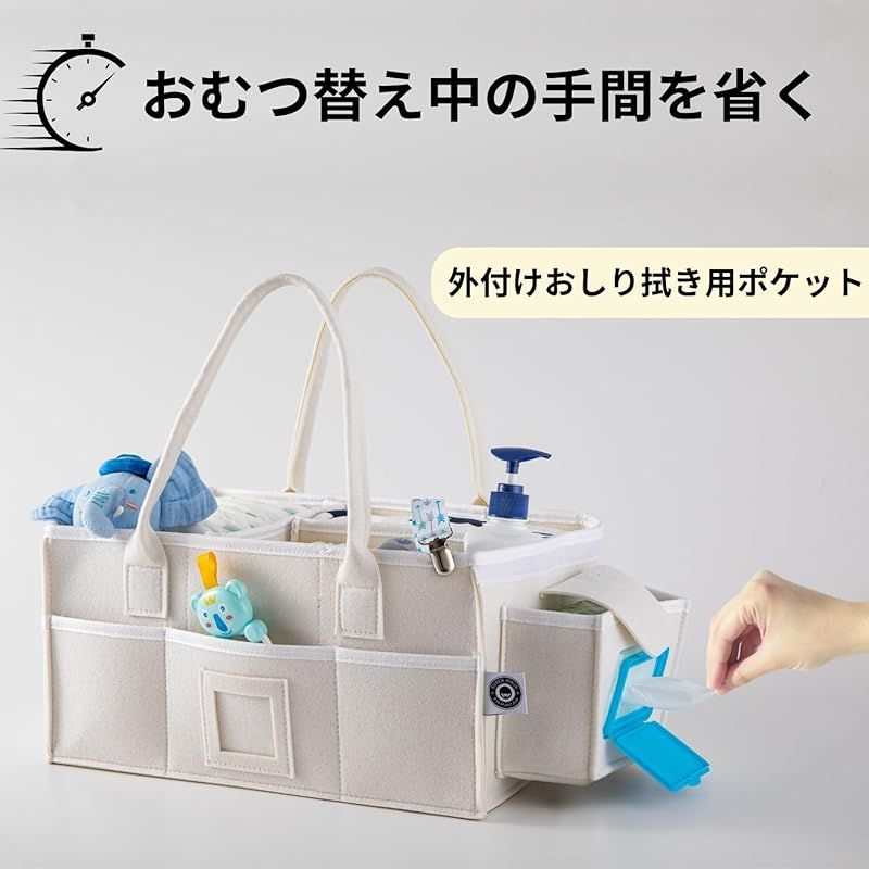 おむつストッカー オムツ : ベビー用品 蓋付き 大容量 蓋つき オムツストッカー 収納 乳児用品安全認証済 蓋付きおむつストッカー⁄大容量 収納バッグ 出産祝い オムツ収納 多機能 フタ付き
