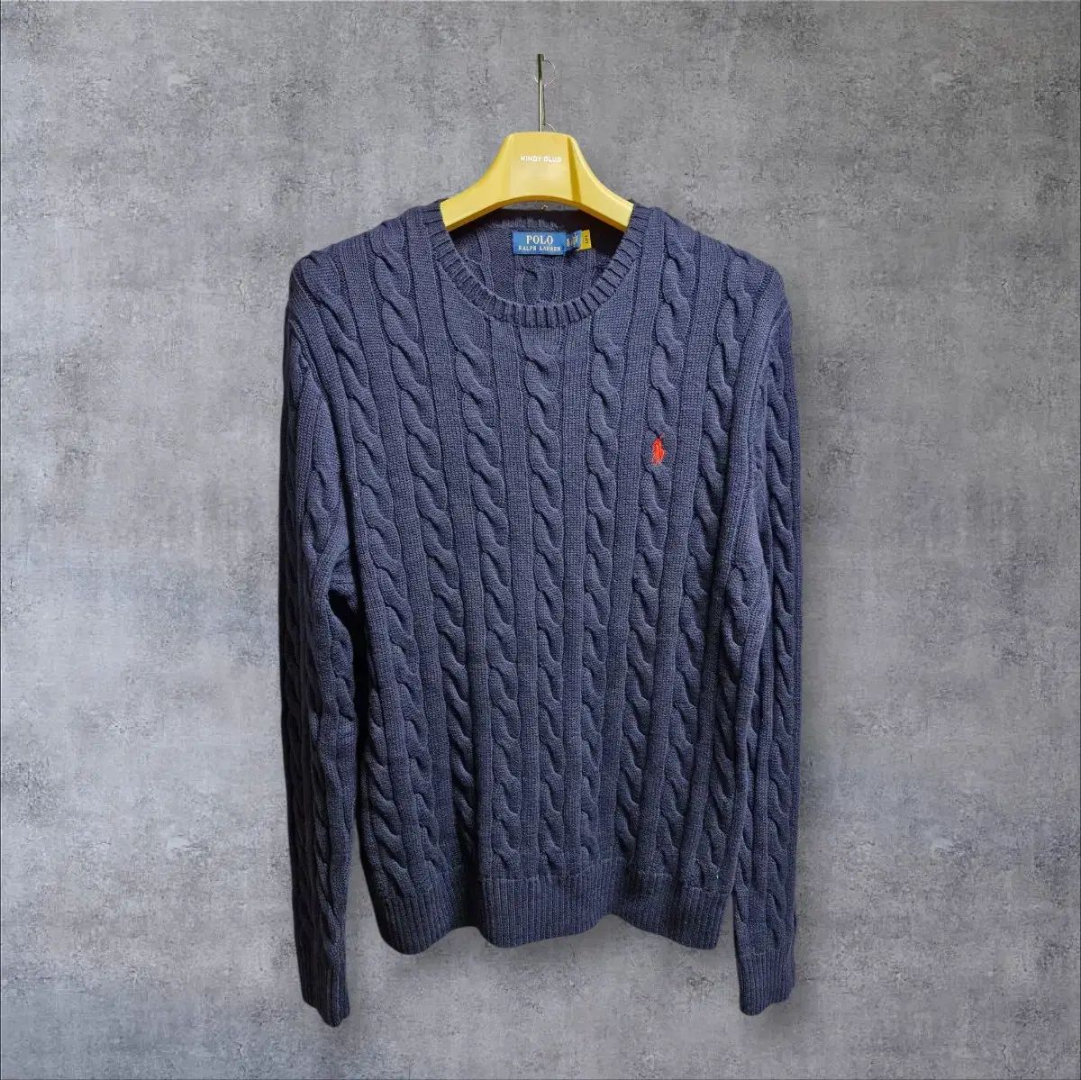 ポロラルフローレン ケーブル編み ニット 110
