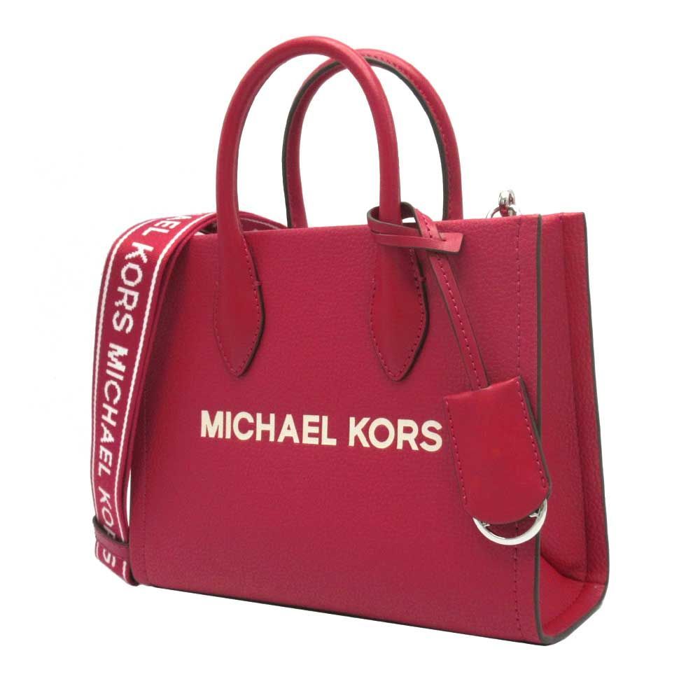 マイケルコース トートバッグ MICHAEL KORS MIRELLA トップジップ クロスボディ 2 WAY DK RASPBERRY アウトレット レディース