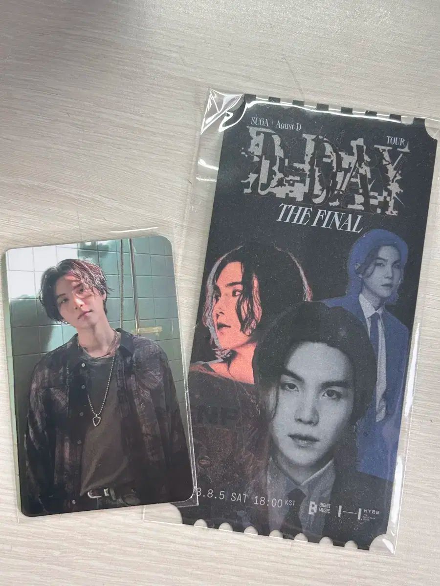 BTS 防弾 シュガ D-DAY コンサート FINAL 特典 セット