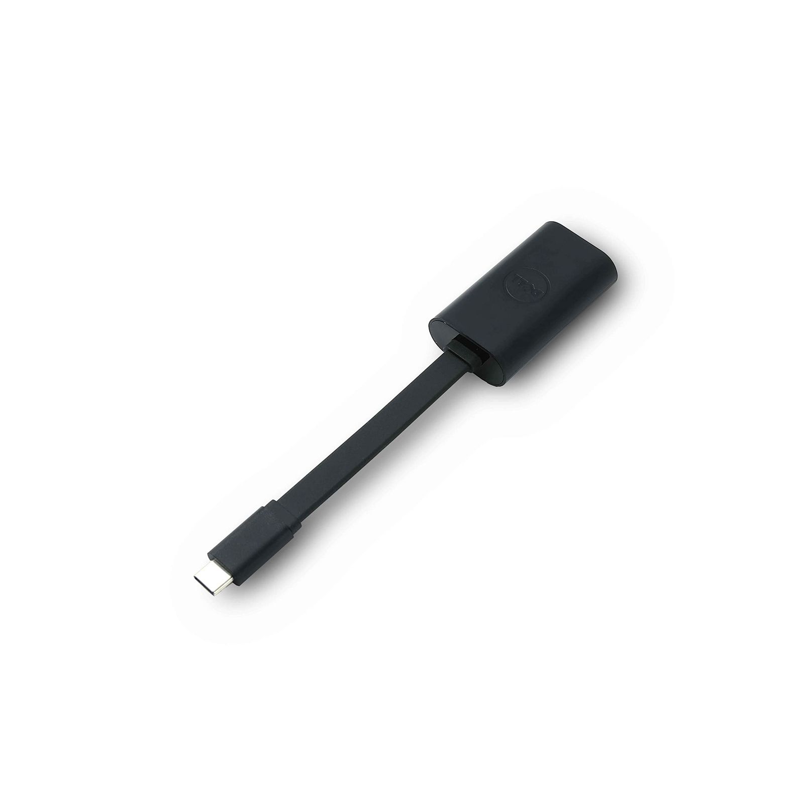 DELL 470-ABND cable interface/gender adapter Gigabit Ethernet USB Type-C Black