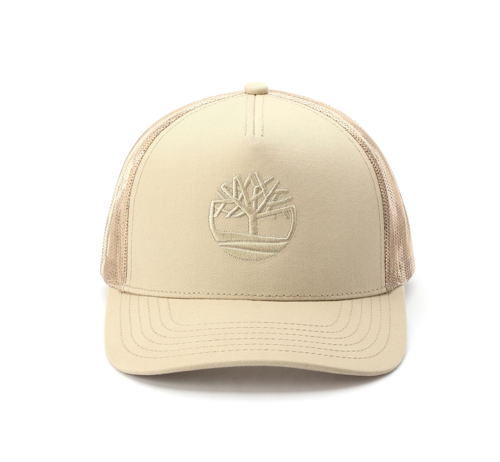 ティンバーランドプリントメッシュキャップ ミディアムブラウン One Size ミディアムブラウン Free Size