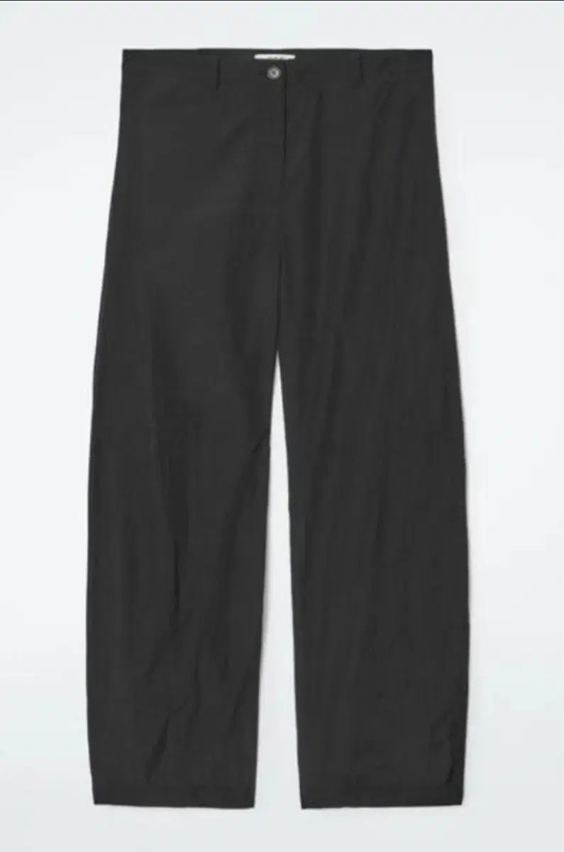 COS コス ナイロン BARREL バレル レグ スラックス 34