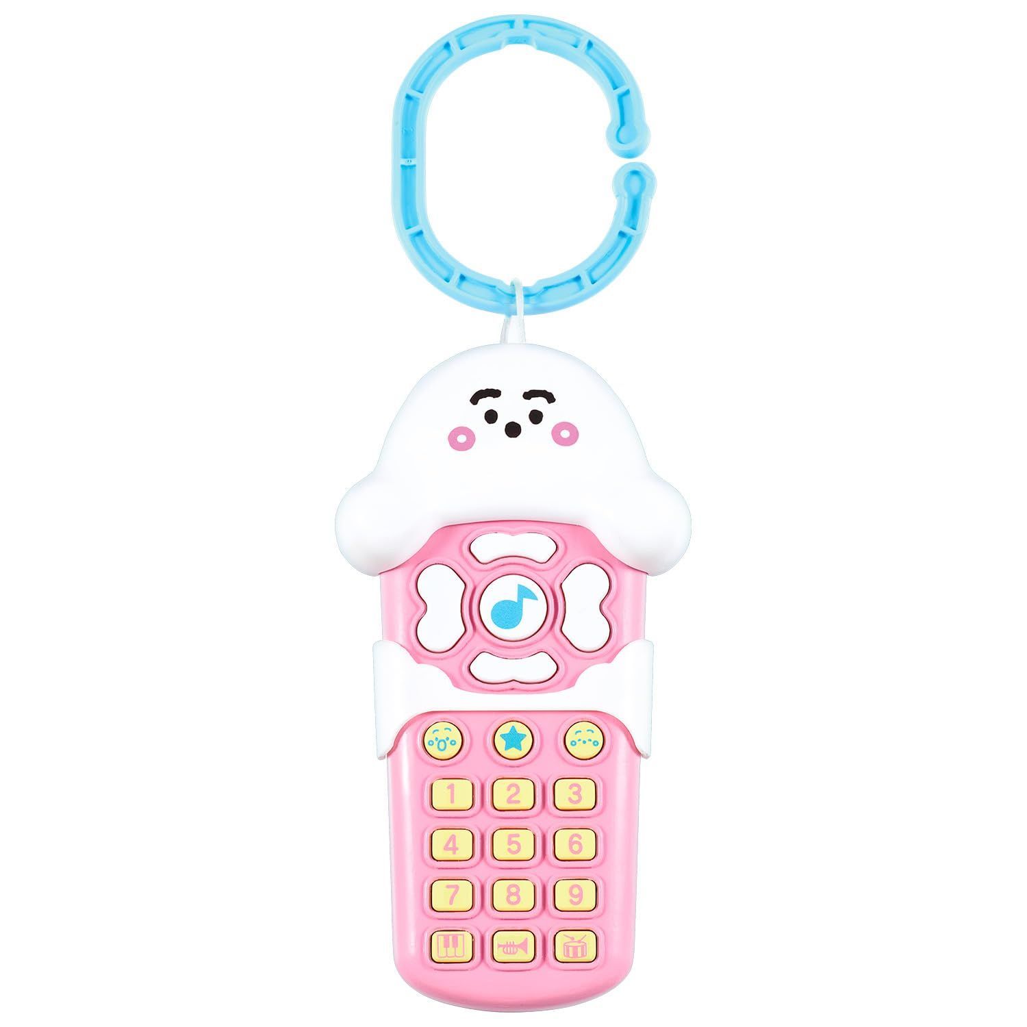 新作，得価 【在庫処分】[バンダイ(BANDAI)] シナぷしゅ メロディたくさん♪ぷしゅぷしゅベビーリモコン 知育玩具