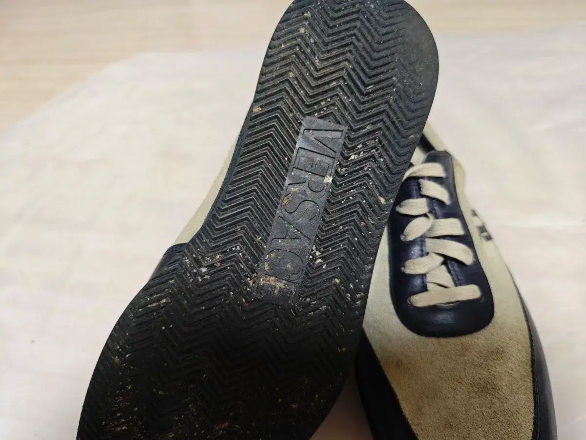 gianni Versace スウェード シューズ