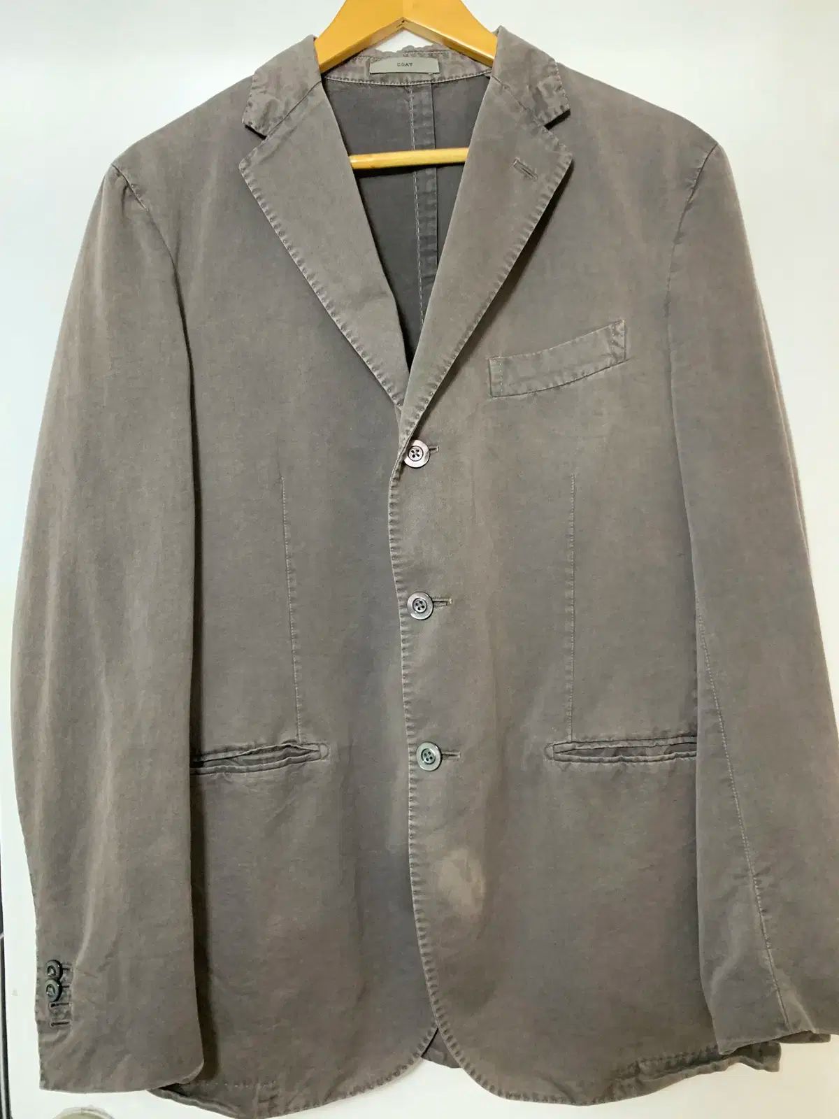 ボールリー オル ガーメントダイング ジャケット ブラウン 52