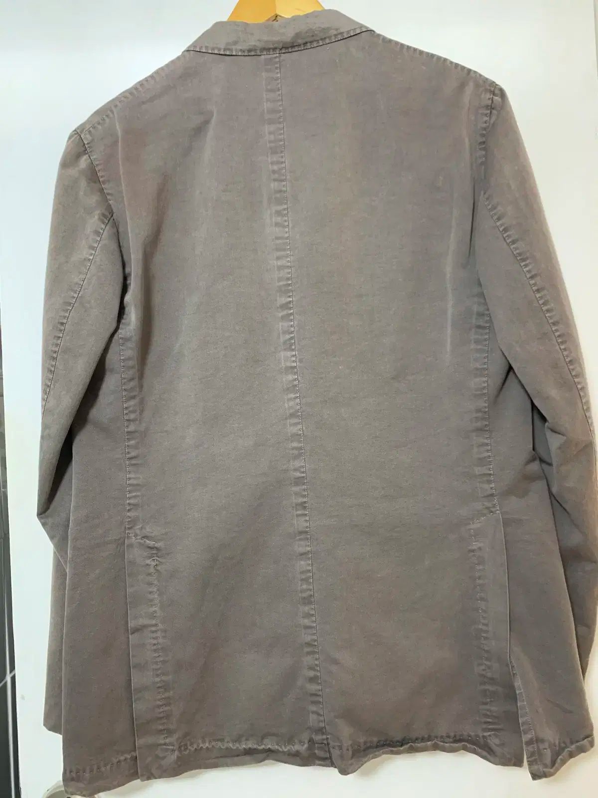 ボールリー オル ガーメントダイング ジャケット ブラウン 52