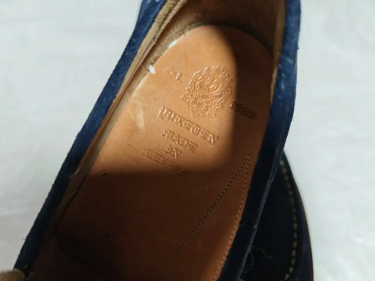 YUKETEN スウェードローファー