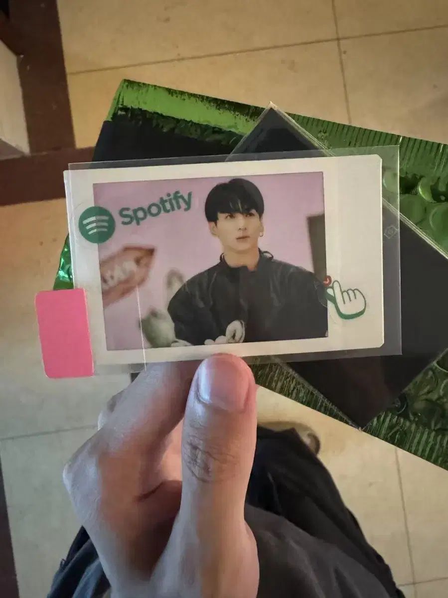 防弾 BTS ジョングク Spotify チェキ ポラロイド