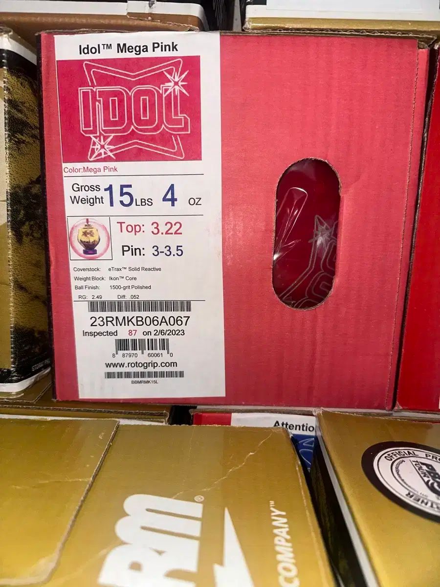 ボール ストーム ロトグリップ アイドル MEGA ピンク 15パウンド ボーリング