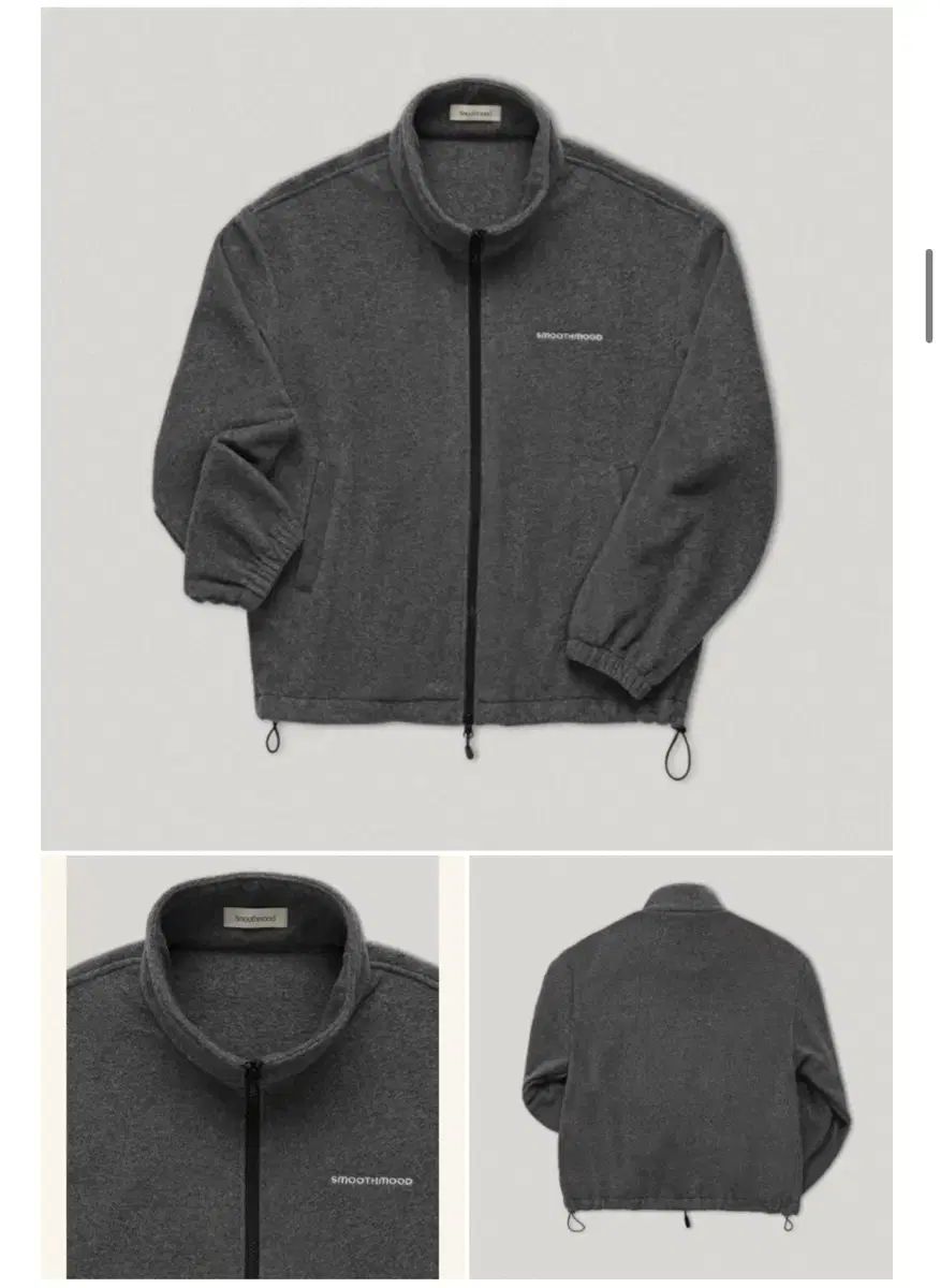 Smoothmood スムードムード グレー フリース アウター