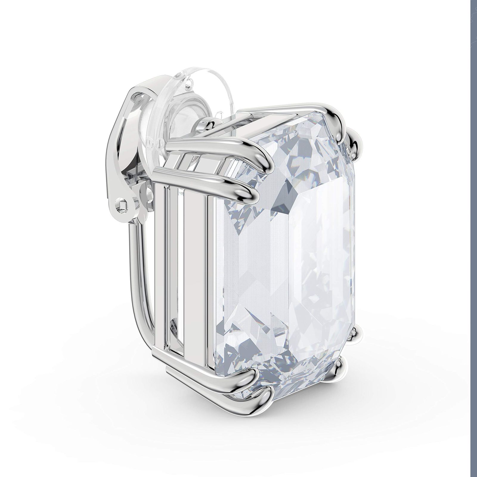 スワロフスキー Mesmera イヤリング ジュエリー ロジウム仕上げ クリアクリスタル One Size 金属 宝石なし