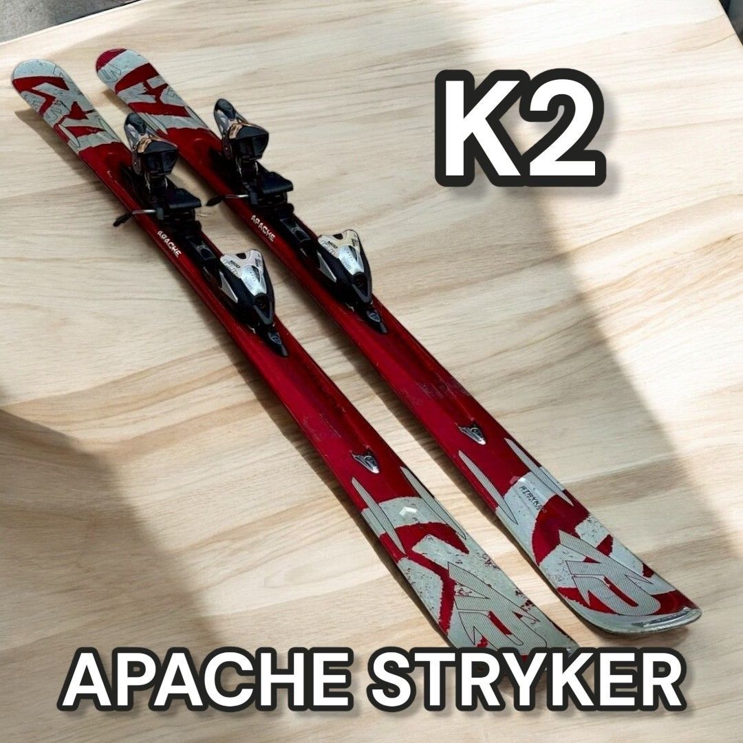 k2 apache skis red Used Radius X Downhill Size 163 cm w/ Marker Bindings mountain asset K2 Apache Recon Skis +