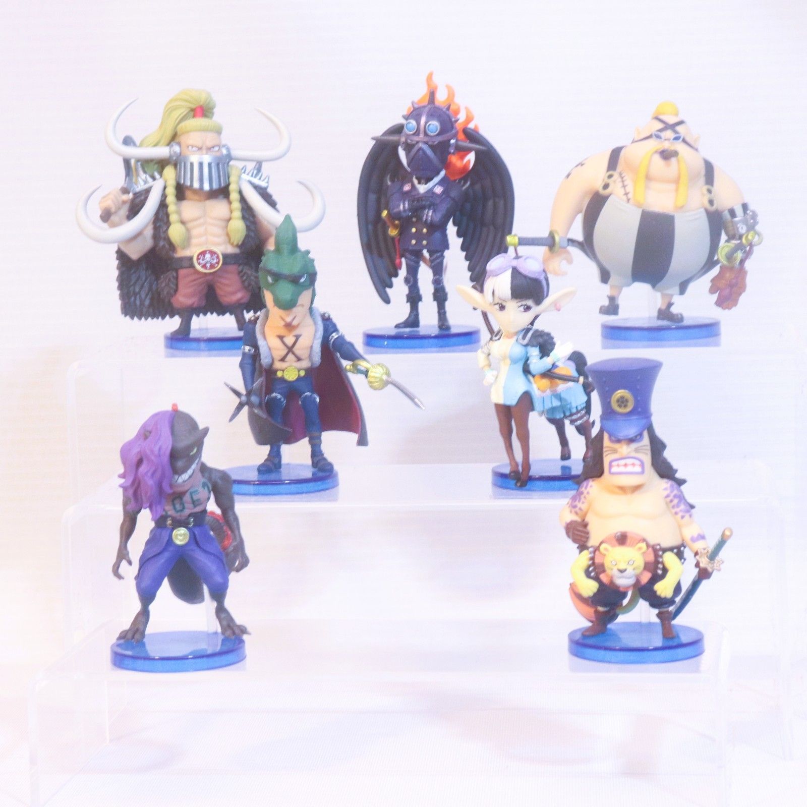 ワンピース 百獣海賊団7体ワーコレセット キング クイーン ジャック