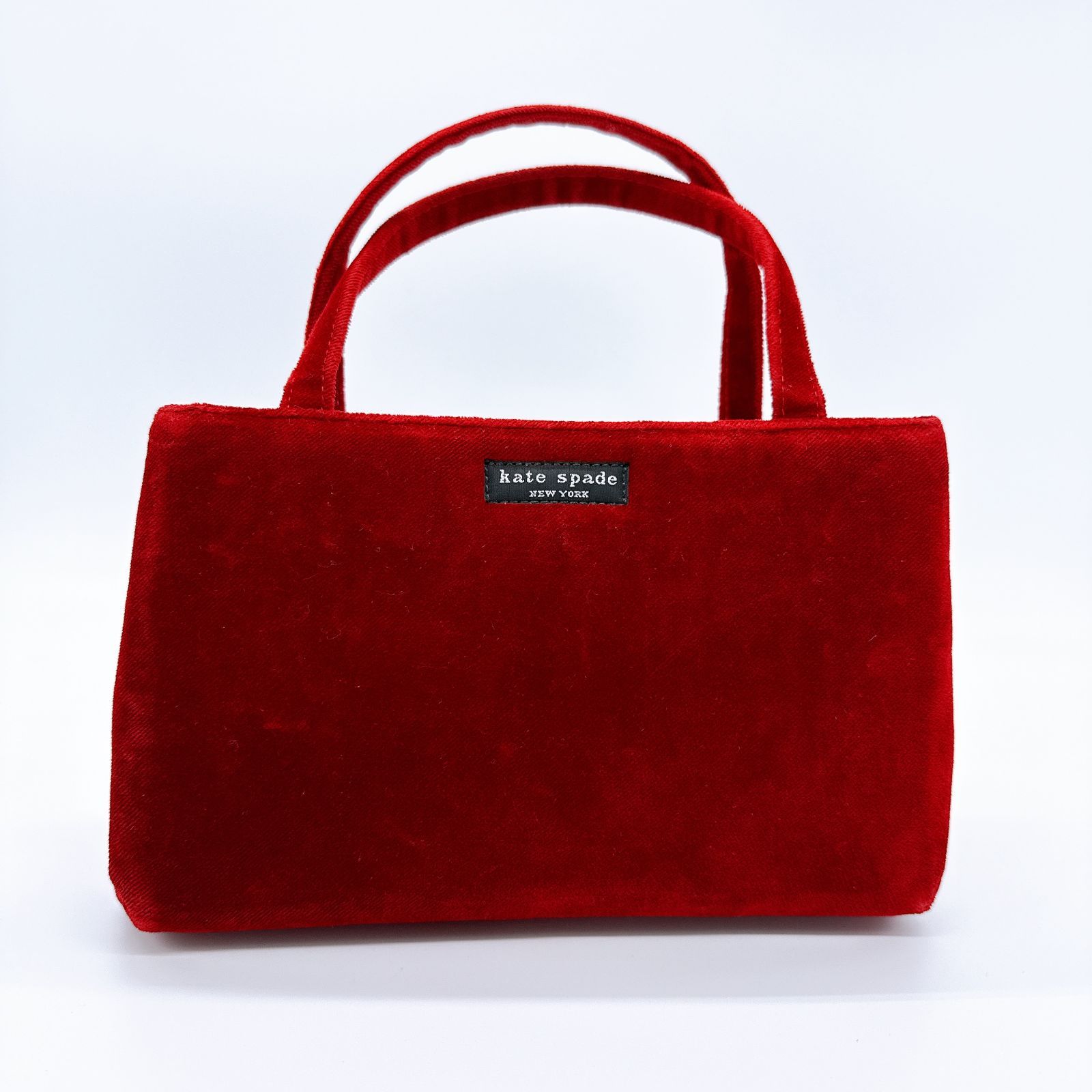 Kate Spade ケイトスペード ハンドバッグポリエステルレッド系レディース