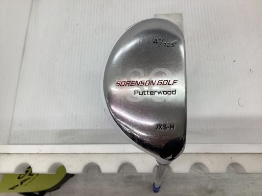 【】 SORENSON GOLF Putter wood JXS-H 34インチ パター PT スチール (フレックスその他) メンズ 男性用 右利き 右用 Cランク ゴルフクラブ