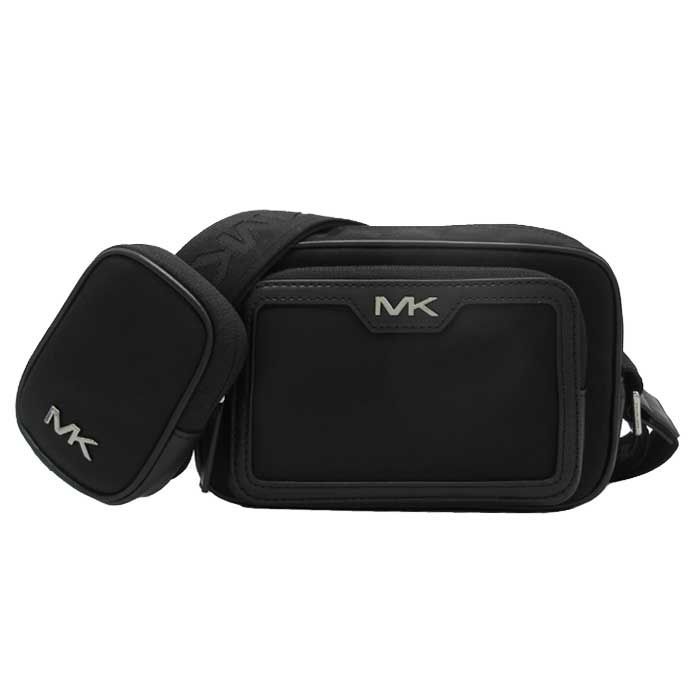 マイケルコース ショルダーバッグ MICHAEL KORS LAUTNER ナイロン カメラバッグ 斜め掛け 37F4LKNM1O BLACK アウトレット メンズ