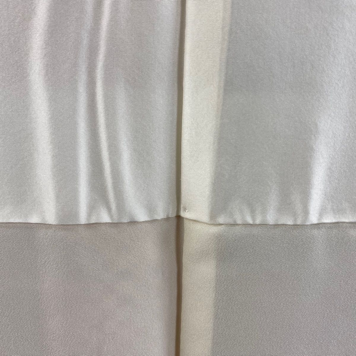  お召 身丈160 cm 裄丈64.5 M 袷 変わり市松 灰緑 正絹 その他 着物