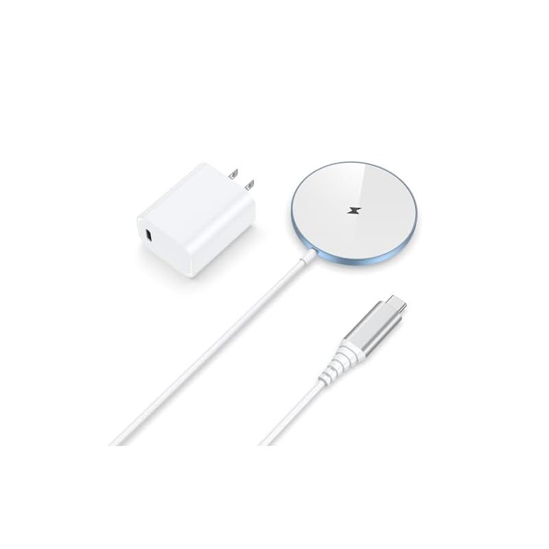熱くならない】NANAMI マグネット式 ワイヤレス充電器 (20W出力のUSB-C