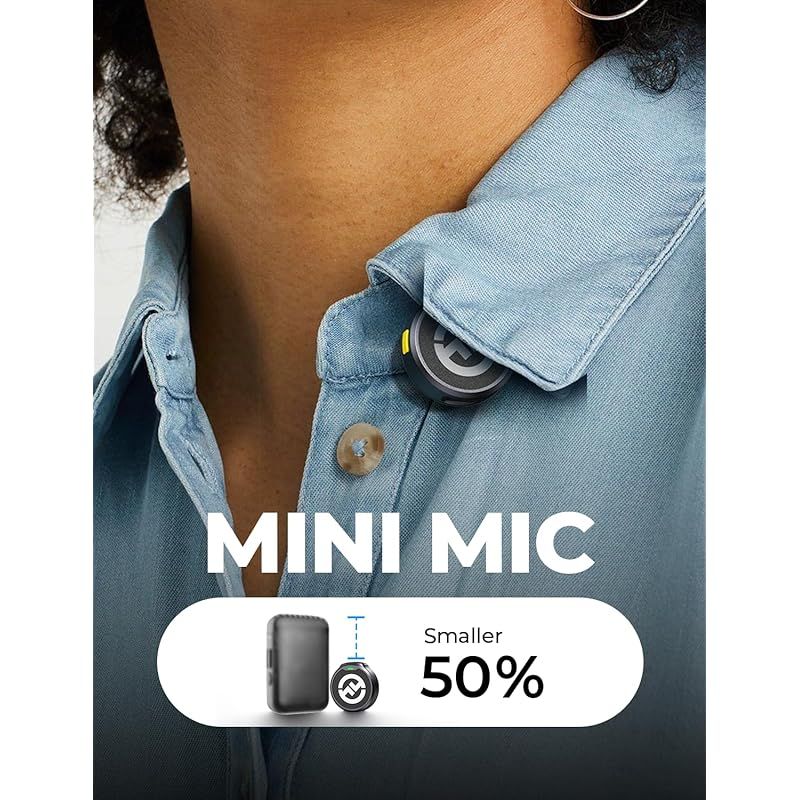 Hollyland Lark M2 USB Type-C ワイヤレス ピンマイク Amazon.co.jp: Hollyland「2024新機」Lark M2 camera-ワイヤレスマイク