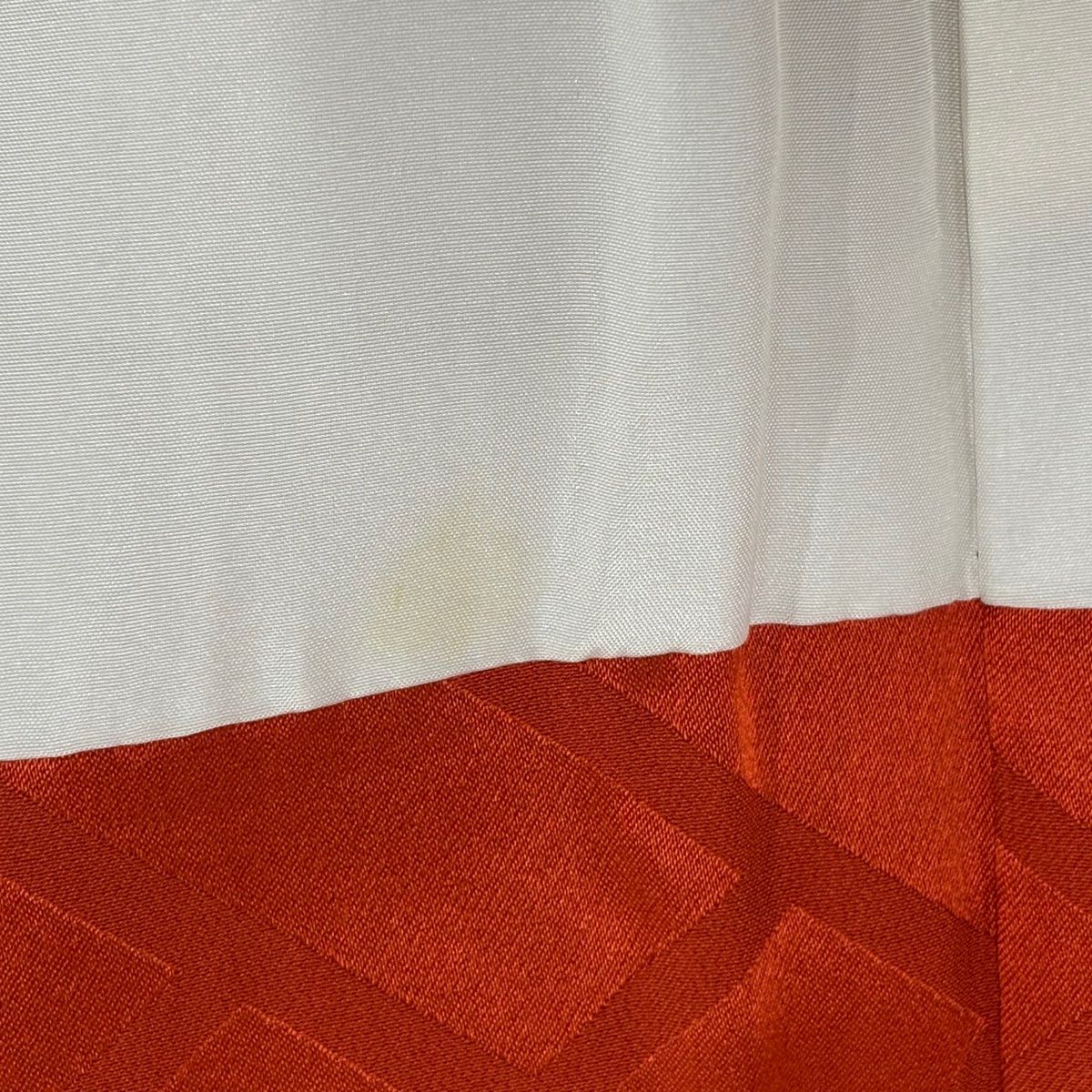  振袖 身丈163 cm 裄丈68 5 L 袷 草花 波 金糸 金銀彩 茜色 正絹 秀品 振袖 着物