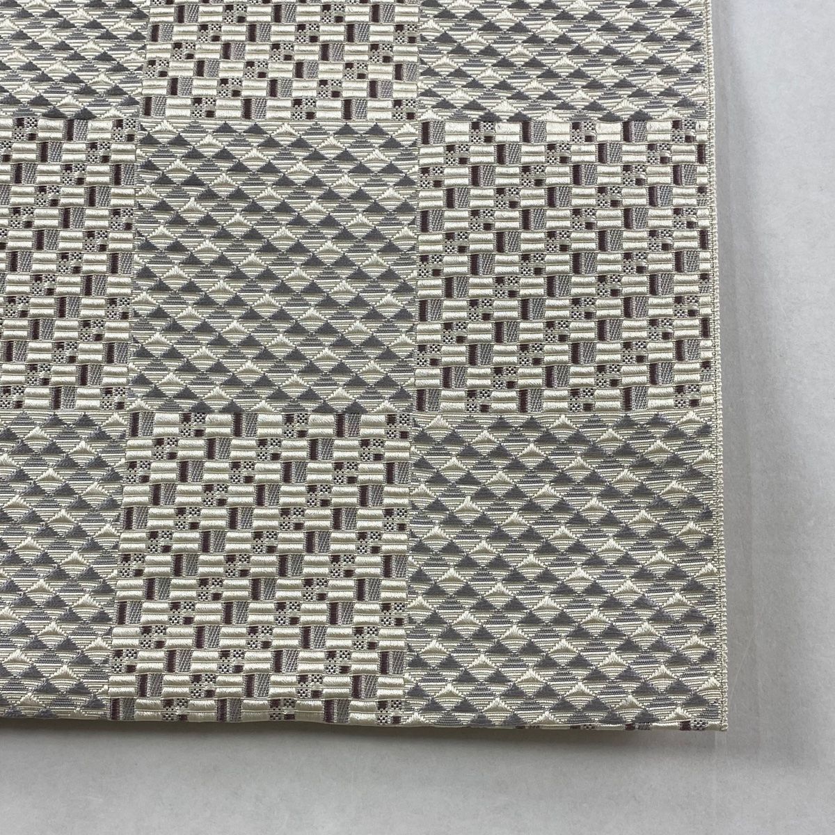 八寸名古屋帯 松葉仕立て