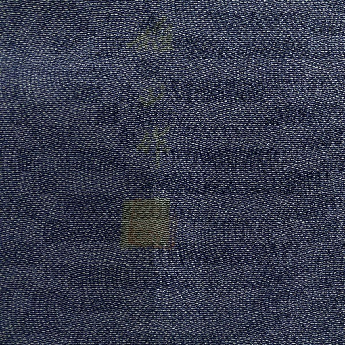  江戸小紋 身丈157 cm 裄丈62 S 袷 落款 鮫 青灰色 正絹 小紋 着物