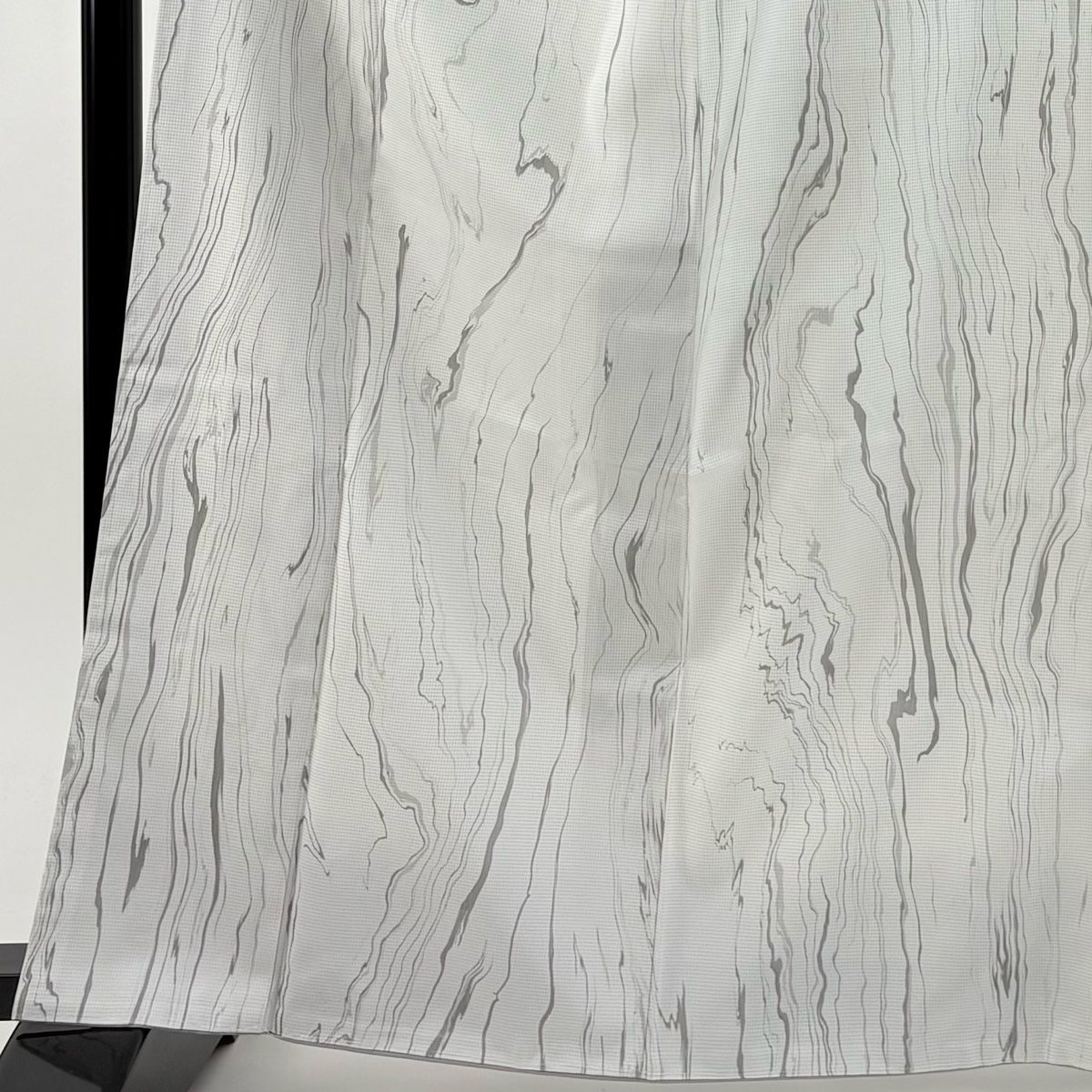 小紋 身丈164 5 cm 裄丈67 L 袷 大島紬地 証紙 墨流し 灰白 正絹