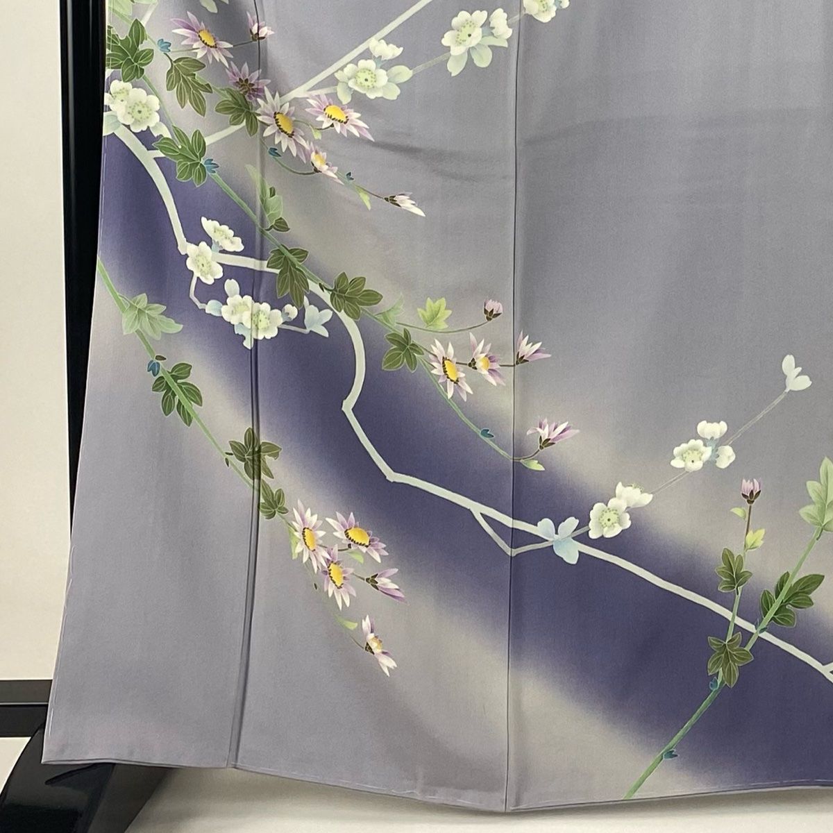 ★レトロ　身丈155 訪問着　四季の花　紫陽花　七五三　着物　NO66 ☆レトロ 身丈155 訪問着 四季の花 紫陽花 七五三 着物 NO66