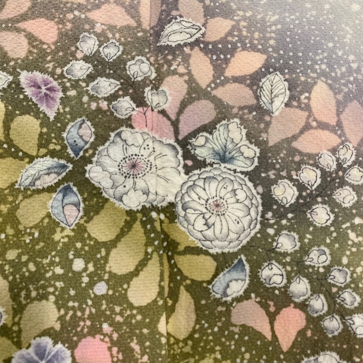 翠山 辻ヶ花 付け下げ 317】翠山工房 辻ヶ花付け下げ