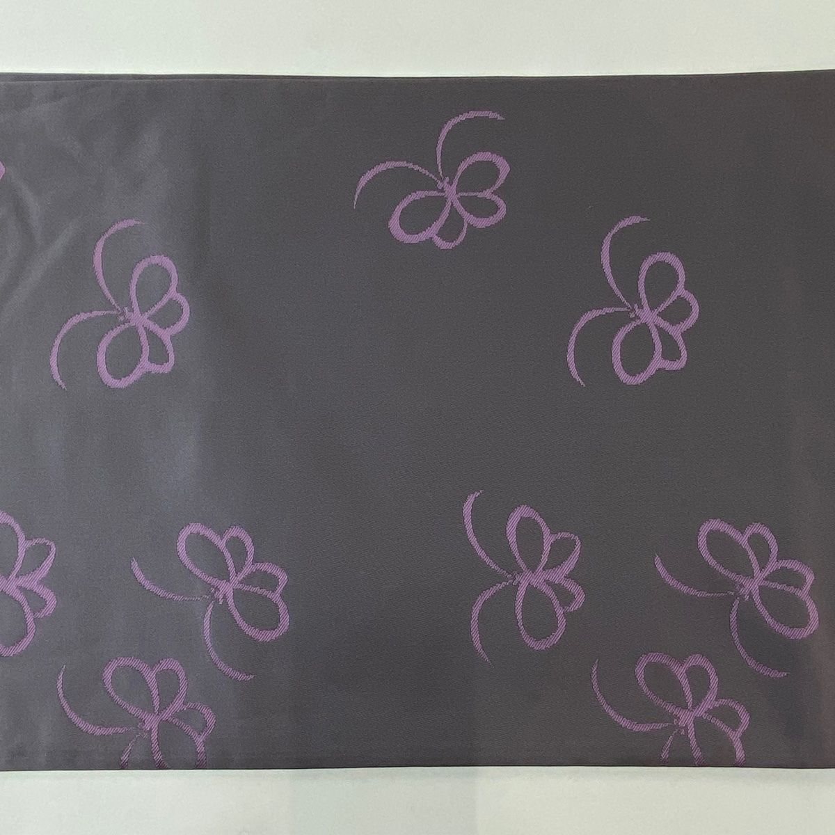 袋帯 名品 辻村ジュサブロー 落款 蝶 灰紫 六通 正絹 【中古】 - メルカリ