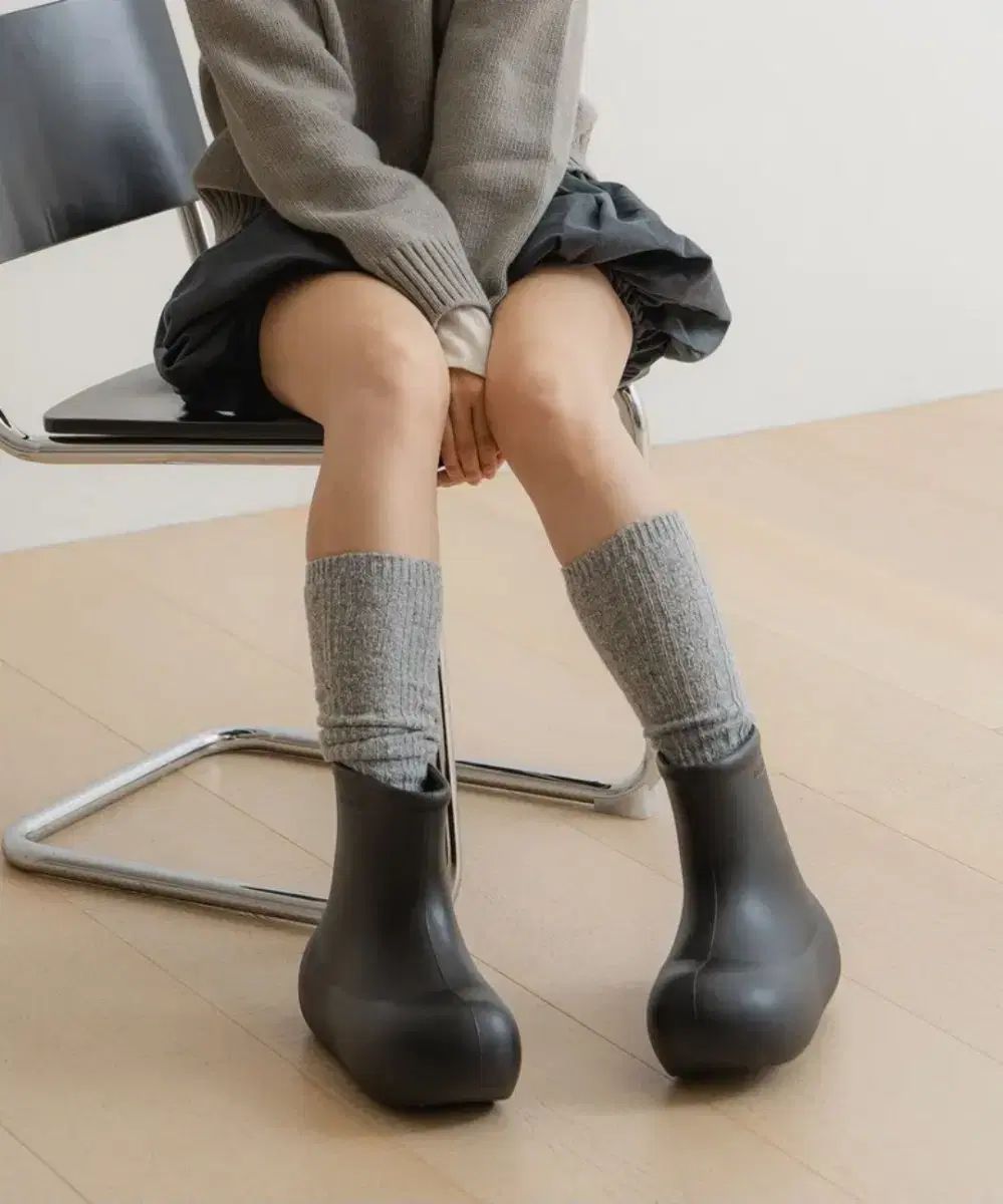 トーアンドトー zerovity murff ゼロビティ マーフィ レインブーツ ブラック 250