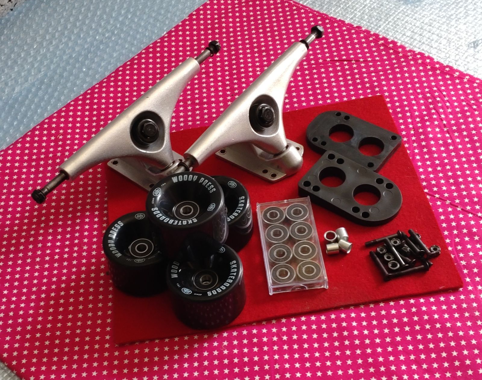 純正 得 大放出 あと板のみ 税送料1380円込み ランク上のカービング トラック前後搭載 HGS 17７mm 他フルセミコン