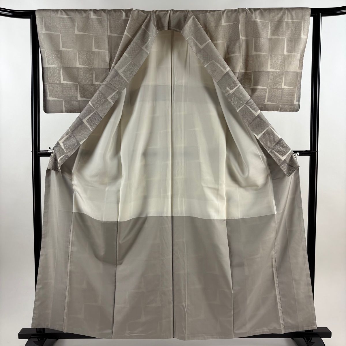 草花 幾何学模様