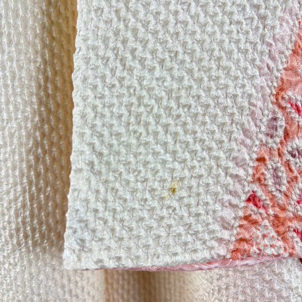 総絞り 薄ピンク