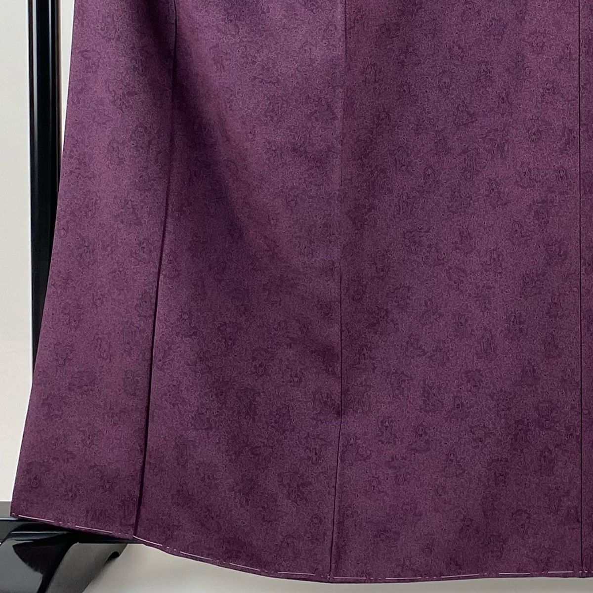 正絹　江戸小紋　紫系　トールサイズ　身幅広め　袷 正絹 江戸小紋 紫系 トールサイズ 身幅広め 袷