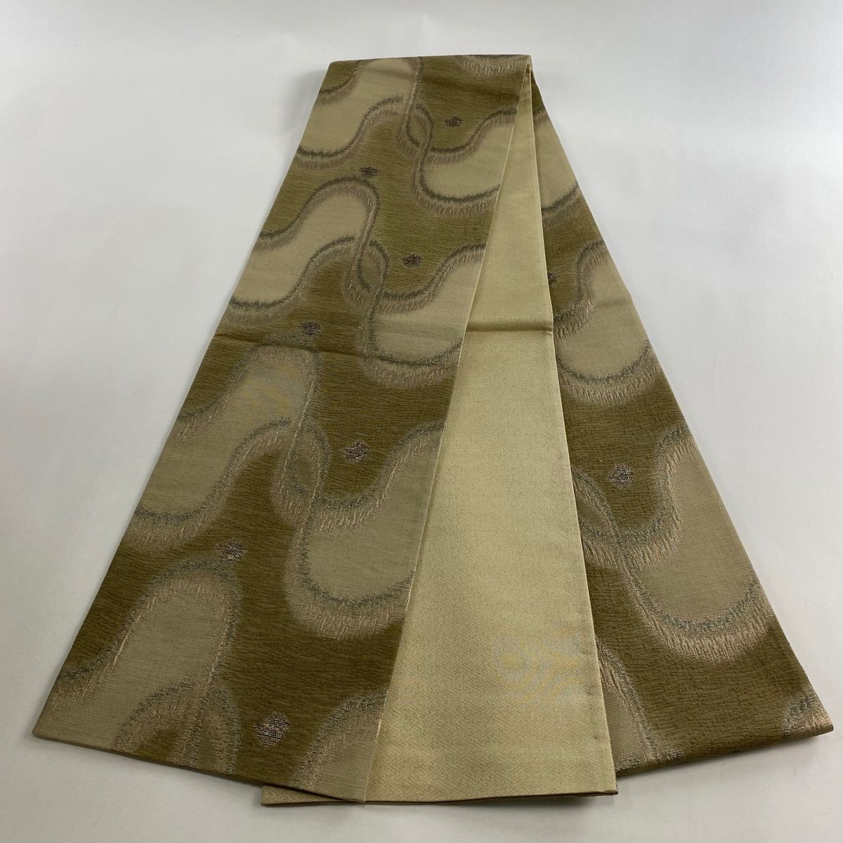 袋帯 幾何学模様