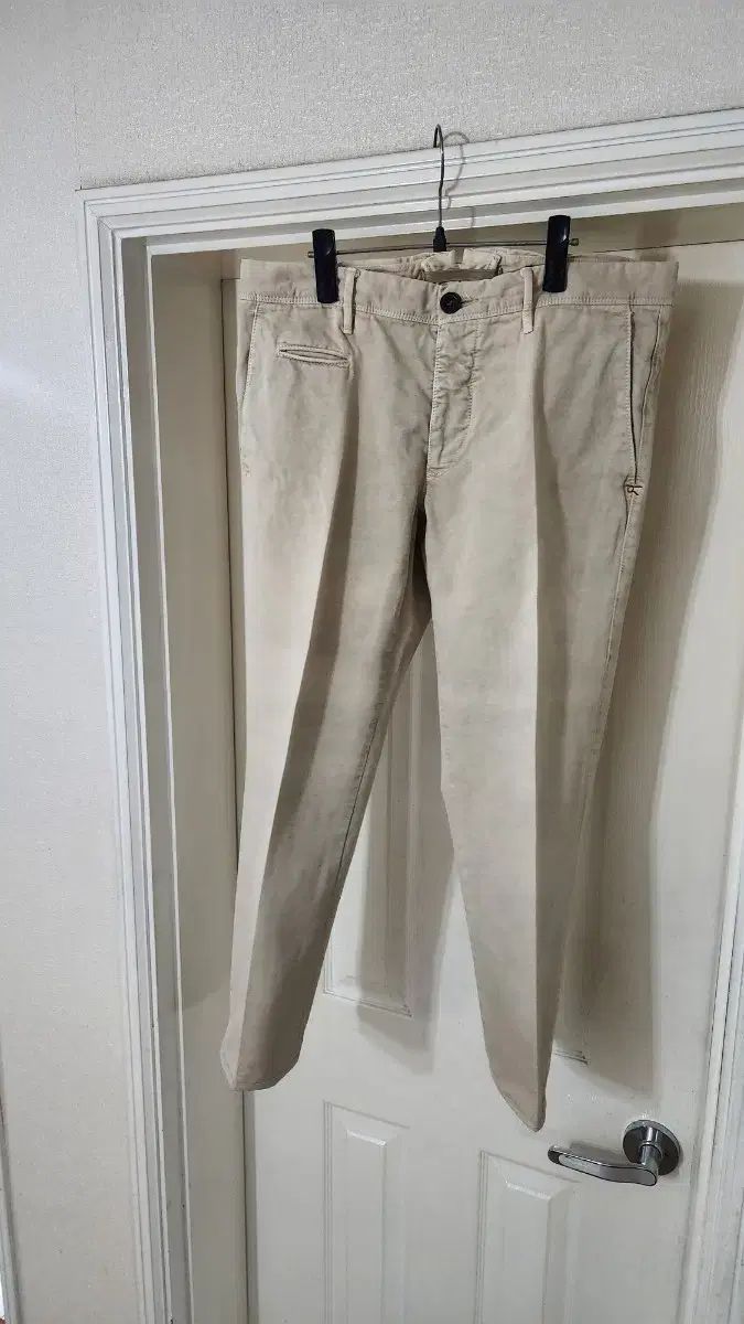 インコテックス PT01 コットン パンツ ベージュ 33